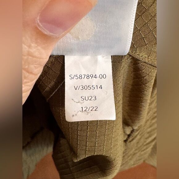 Athleta BOUNDLESS POPOVER olive size‎ 2x - Picture 6 of 11